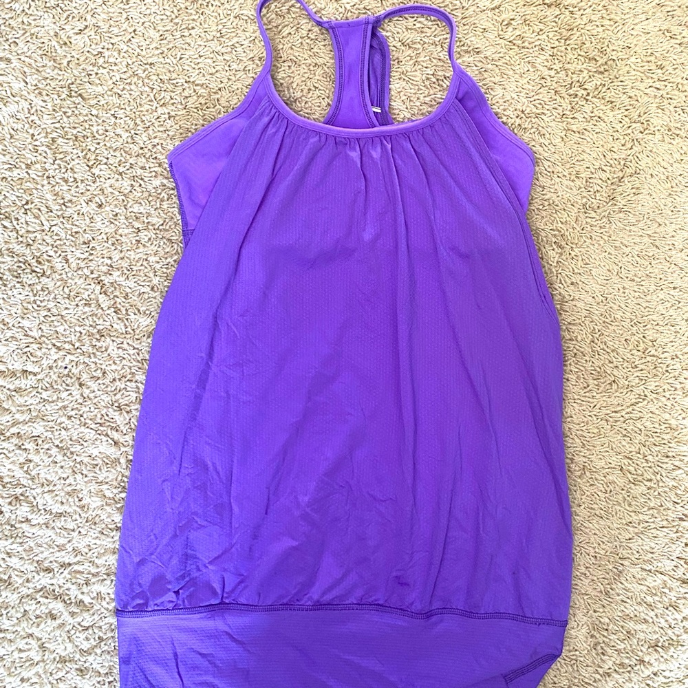 Purple Lululemon Tank